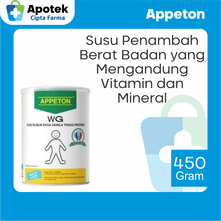 

Apeton Appeton Weight Gain Kaleng Mineral Asam Amino Susu Gemuk Penggemuk Badan Permanen Bpom Penambah Berat Badan