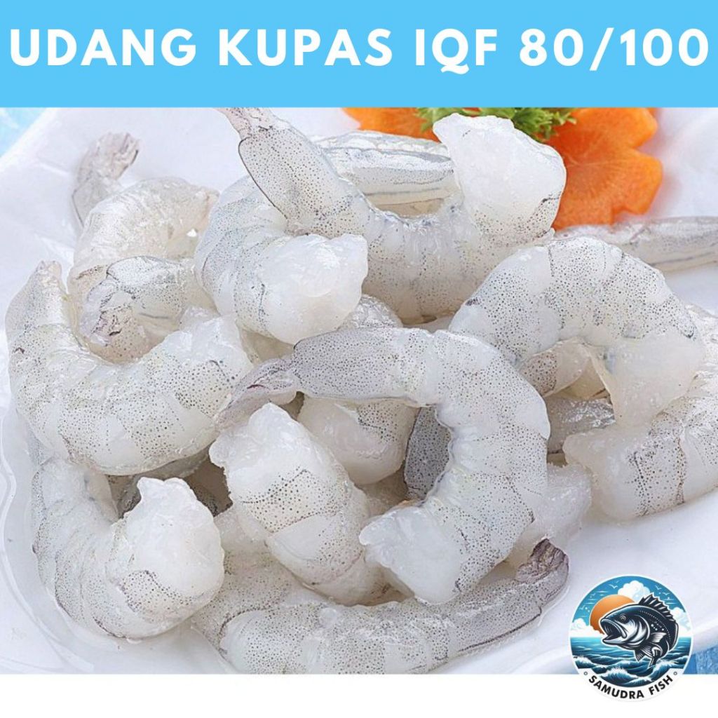 

UDANG KUPAS 80/100 PREMIUM 1KG
