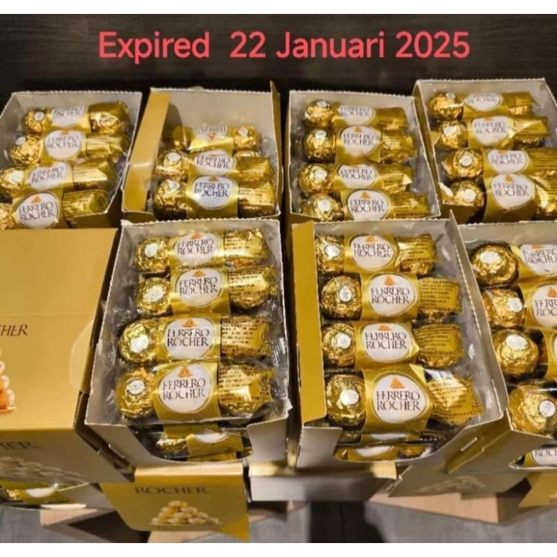 

ferrero rocher 1box isi 16 145k