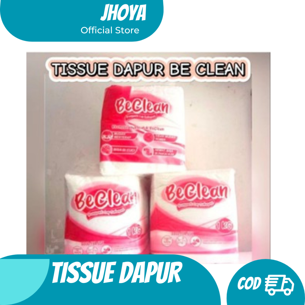 Tisu dapur serbaguna 1 kg / 200 gr bisa dicuci beclean / tisu 500 gr