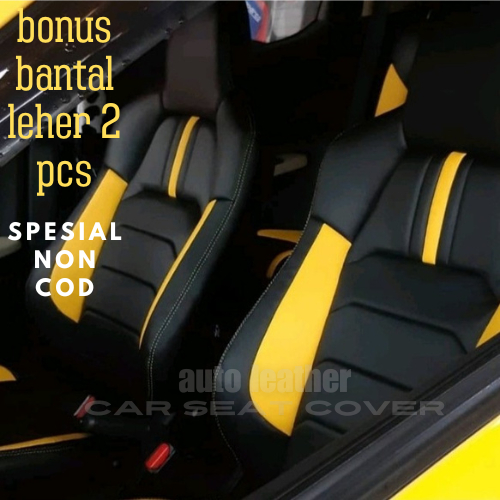 sarung jok mobil CALYA dan SIGRA full seat jok 3 baris  bahan premium