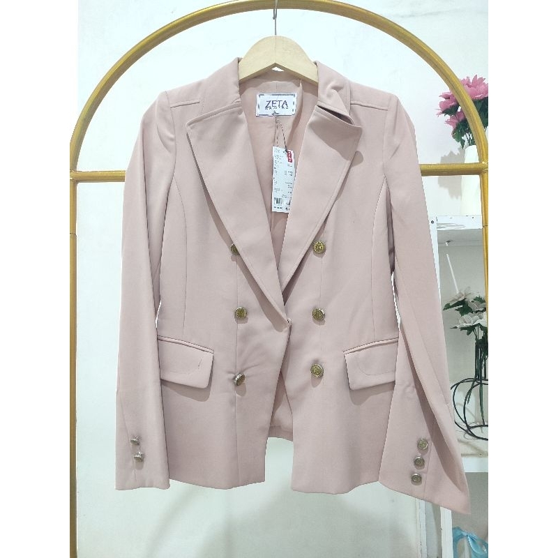 Blazer Outer kancing Balmain Premium