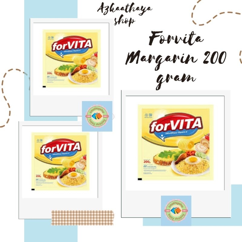 

FORVITA MARGARIN 200 GRAM