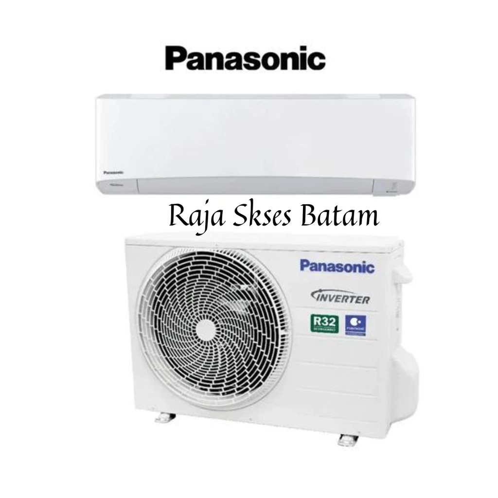 AC Panasonic CS/CU - PU9XKJ Standard Inverter 1 PK - R32  BATAM