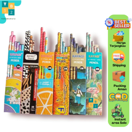 

Pensil Kayagi Karakter dan Kartun 2B