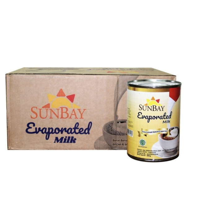 

SUNBAY 380gr 1 DUS 48 PCS susu evaporasi evaporated milk OJOL ONLY