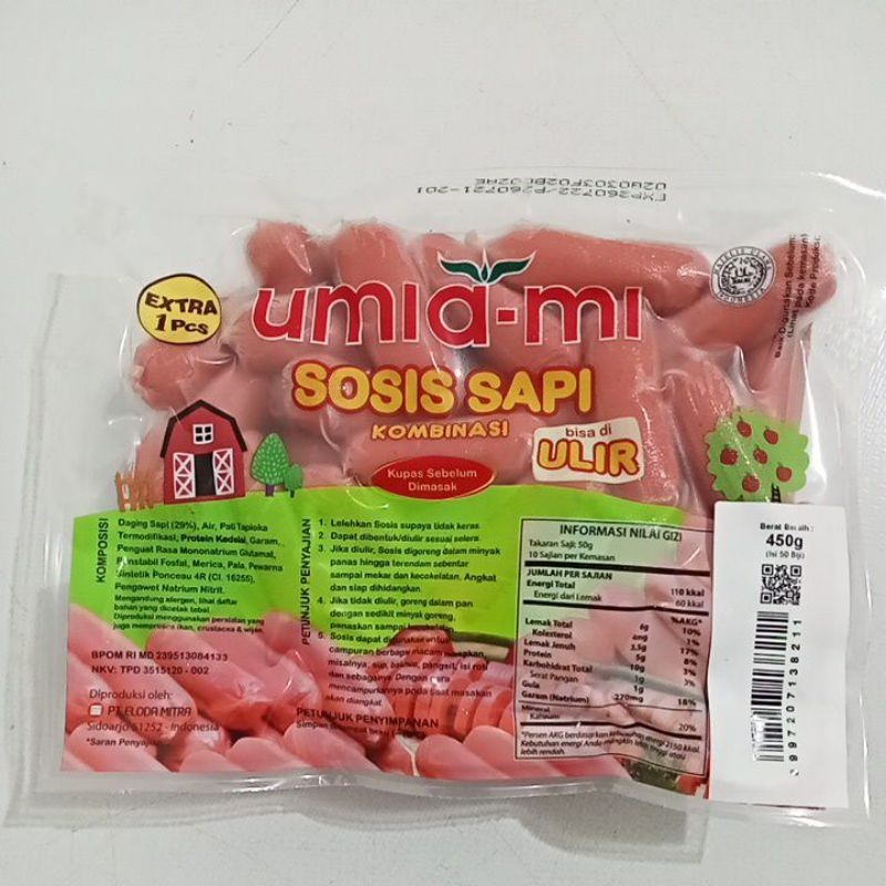 

Sosis Umiami cocktail 450 gram