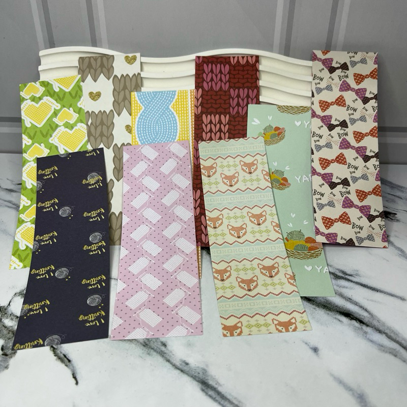 

9 Pcs Paper Color Journaling Kit Vintage