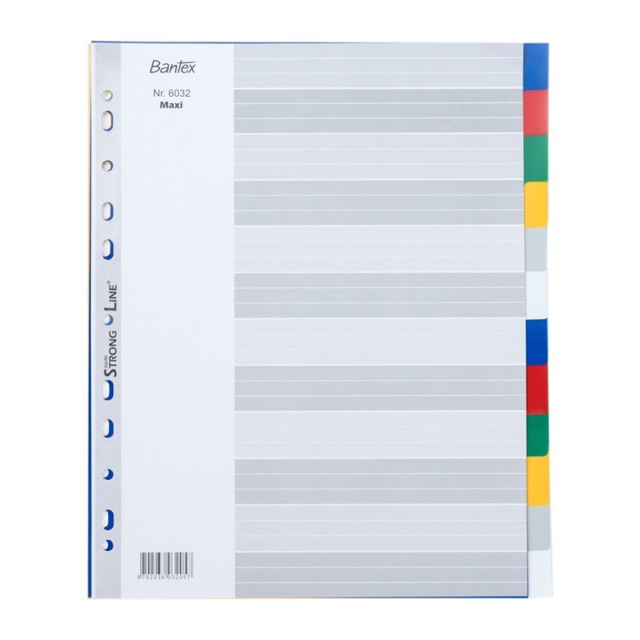 

Bantex A4 Maxi 12 Pages Divider PP #6032 00