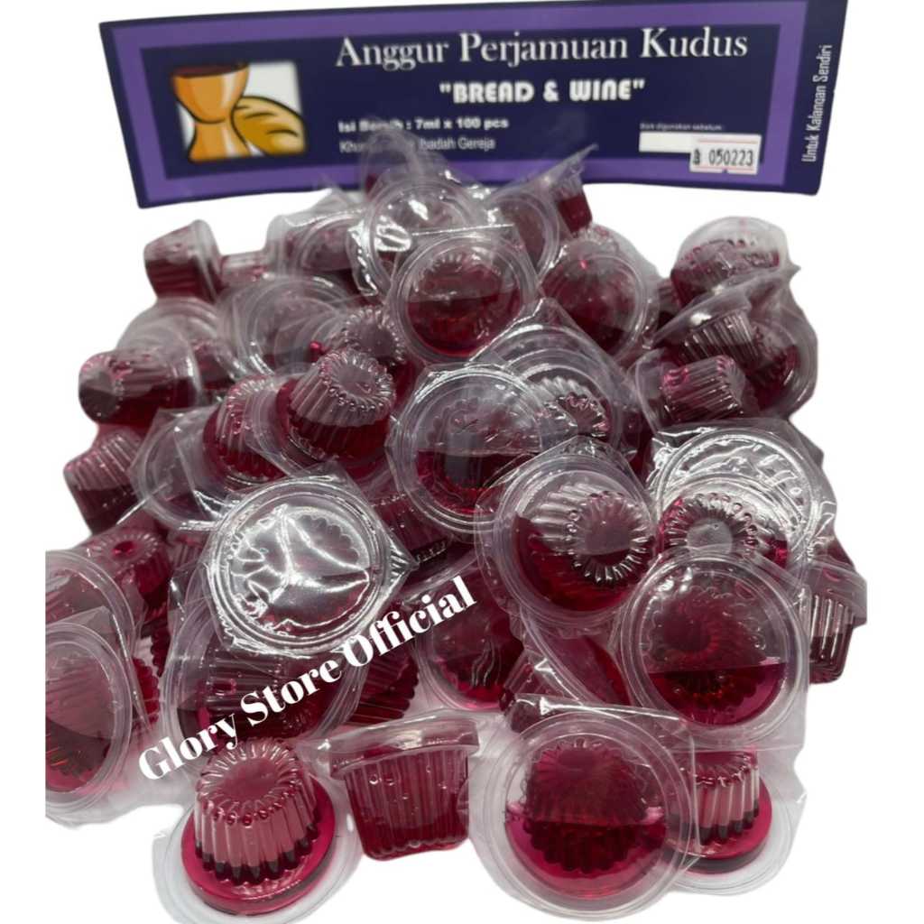 

Anggur Perjamuan BW cup tanpa Hosti isi 100pcs (BW isi 100pcs)