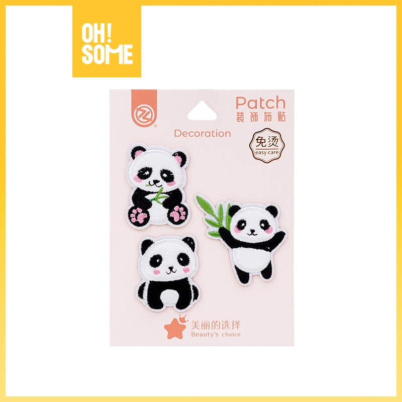 OHSOME Dylee&Lylee Kain Pengepakan Motif Panda