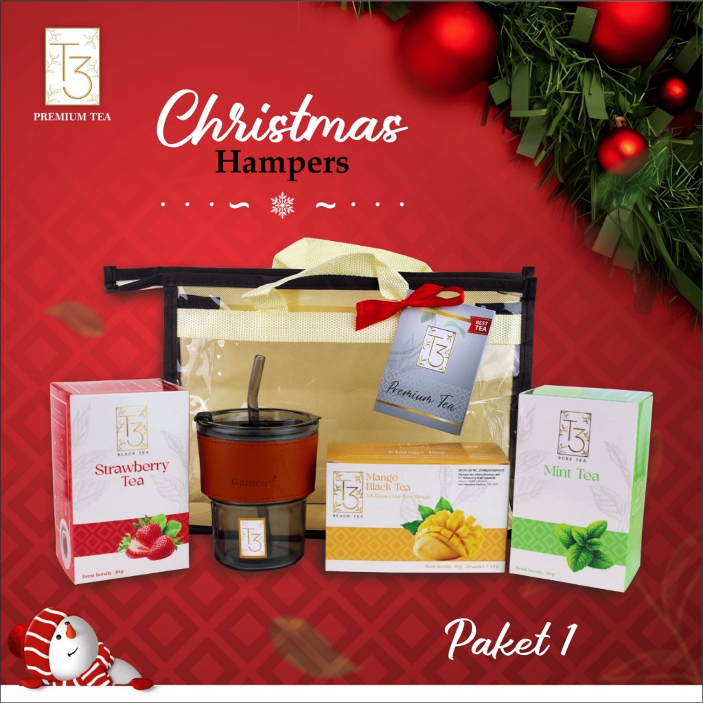 

T3 Christmas Tea Hampers – Premium Festive Collection