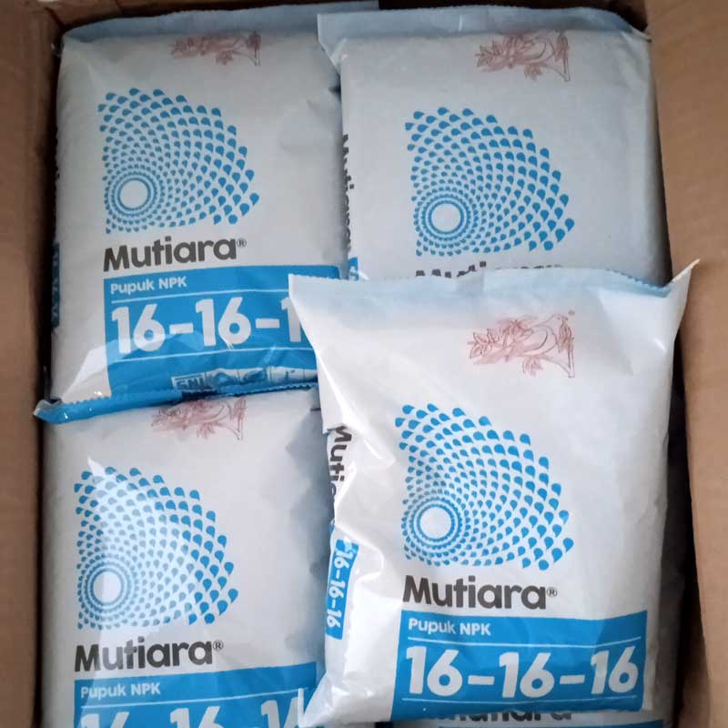 [Meroke] PUPUK NPK MUTIARA 161616 ORI 1 KG