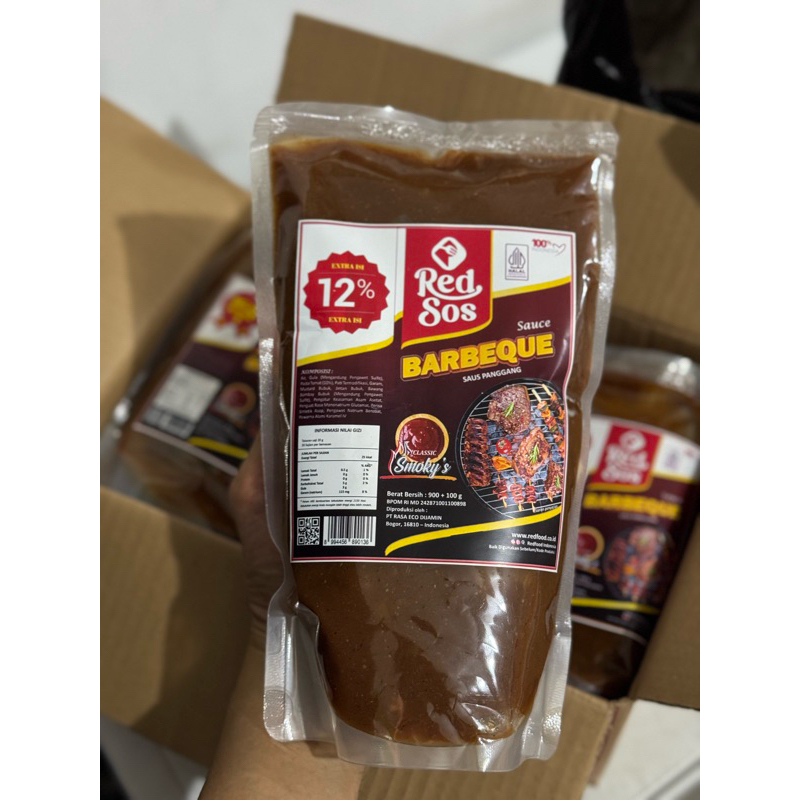 

RedSos Barbeque Sacue / Red Sos Saus Barbekue Saus BBQ Saos Bakaran
