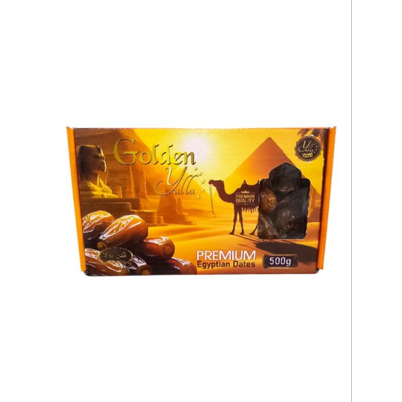 

Kurma Mesir Golden Yula 500 gram