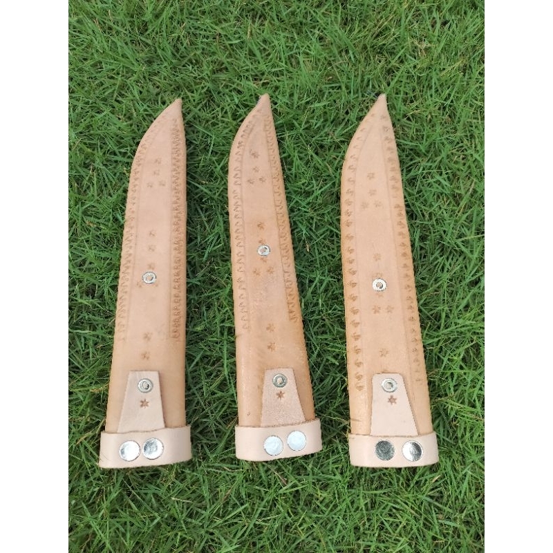 sarung pisau kulit asli