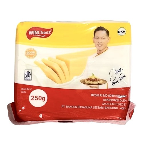 

WINCHEEZ KEJU CHEDDAR 160GR / KEJU WINCHEESE 160GR / KEJU BALOK MURAH ENAK MUDAH DIPARUT