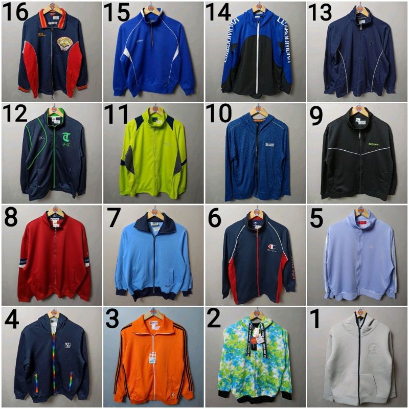 thrift TTB1 l  tracktop l unisex l jaket l jaket outdoor l jaket running l  jaket casual  l second l