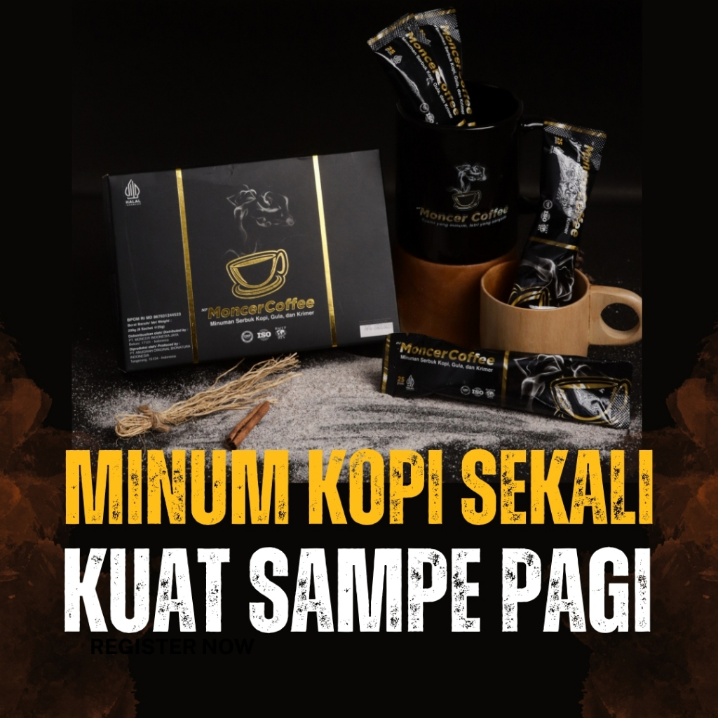 

Mocceerr Coffee Original Kopi Stamina Pria Kuat Tahan Lama Minum Sekali Kuat Sampai Pagi BPOM Halal
