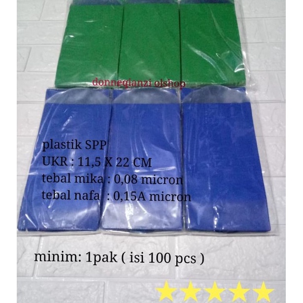 

fpKirim Langsung plastik SPP plastik iuran 115 X 22 CM minim 1 pak isi 1pcs T69