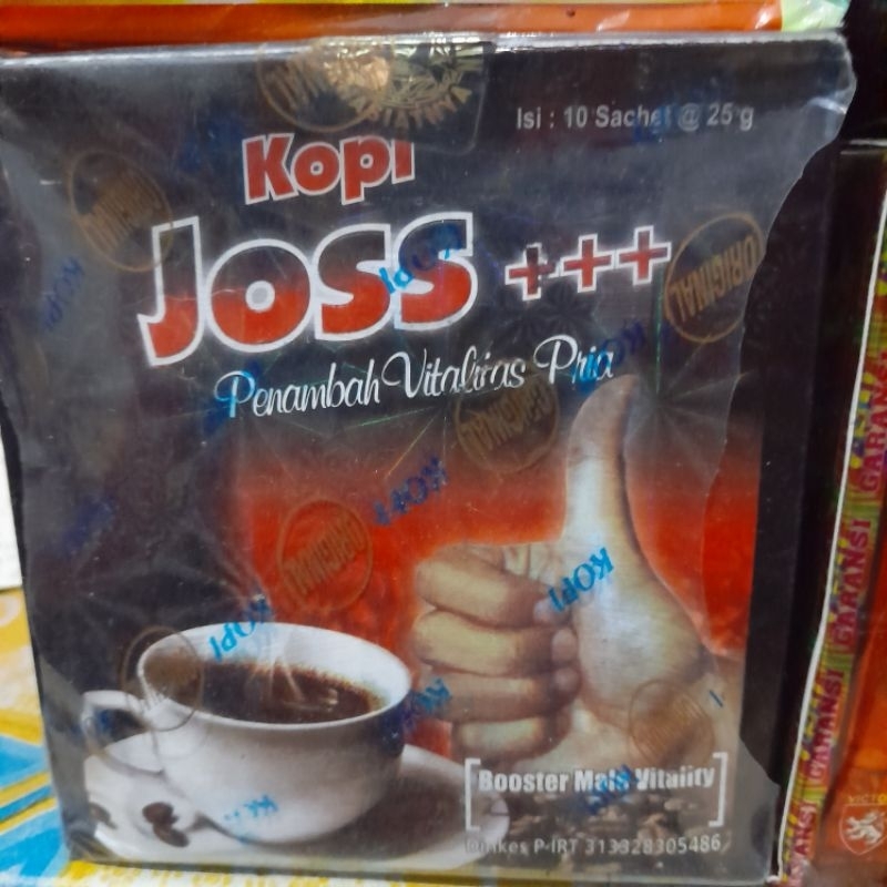 

JOSS+++ JEMPOL/SATU KOPI 100%ORI ECER 5 SACHET ATAU 10 SACHET BUBUK KOPI