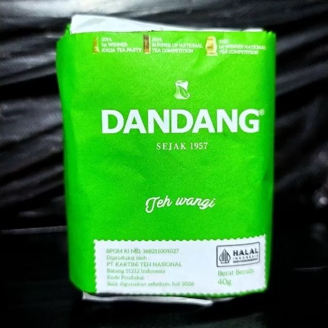 

teh dandang hijau 40gram ( per pcs )