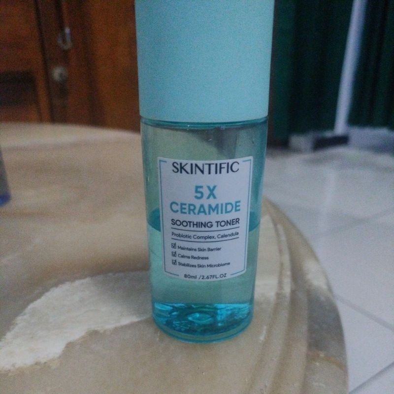 Preloved skintific soothing toner 5x ceramide