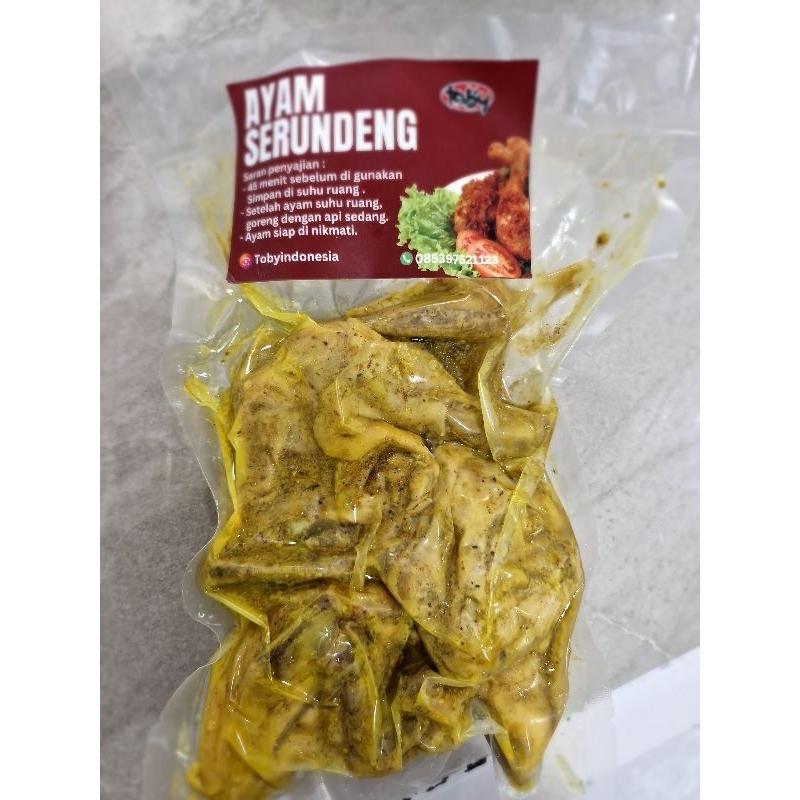

Ayam Serundeng Frozen Toby