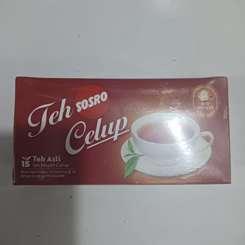 

Teh Sosro Celup Isi 15 EXP Mei 2025