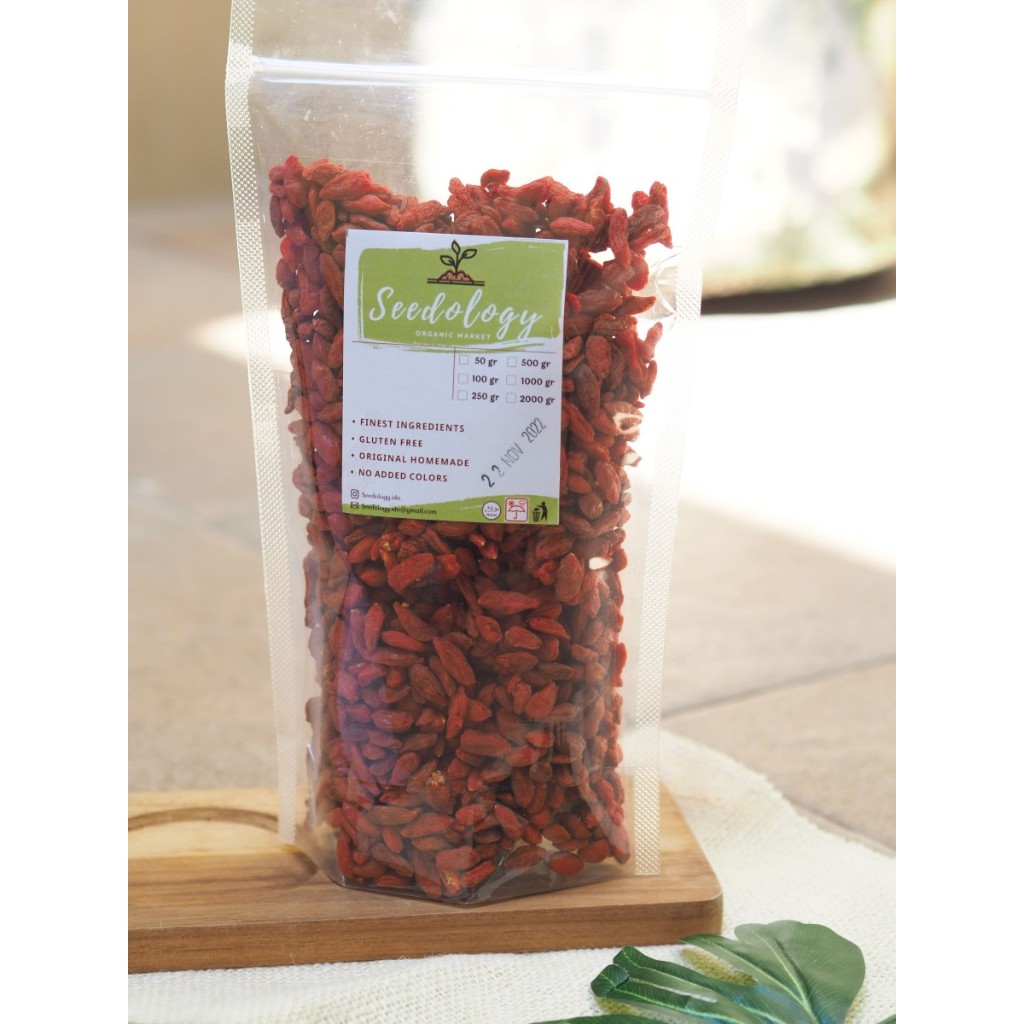 

Dried Gojiberry Grade A Kiche Gojiberry kering cemilan sehat healthy snacks