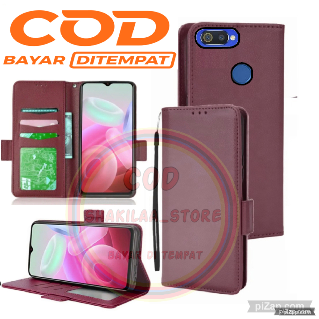 Case HP OPPO A11K / OPPO A12 \ Oppo A7 \ Oppo A5S  Oppo F9 Flip DOMPET