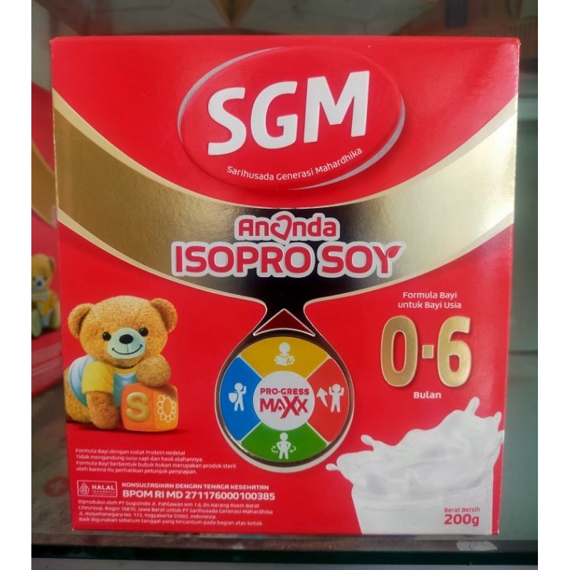 SGM SOYA 0-6 Bulan & 6-12 Bulan