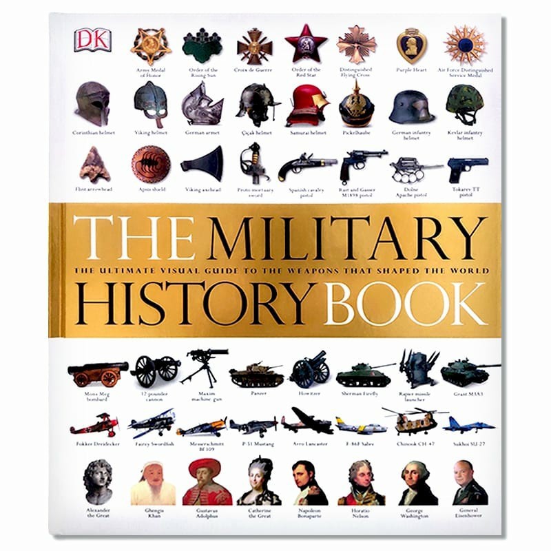 DK The Military History Book hardcover