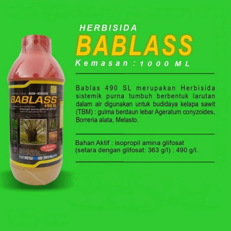 Herbisida Bablas 490SL 1L