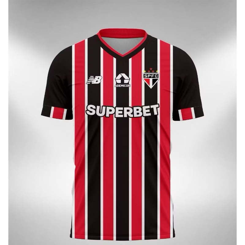 Jersey Sao Paulo Away 2024 2025 sepak bola