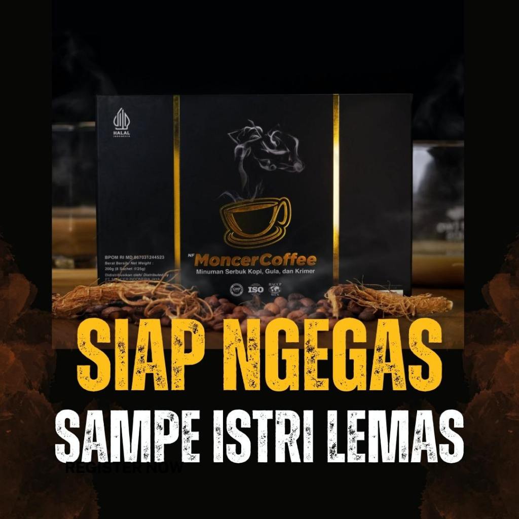 

Moceerrr Coffee Original Kopi Stamina Kuat Pria Tahan Lama Alami Herbal Halal 1 Box 8 Sachet