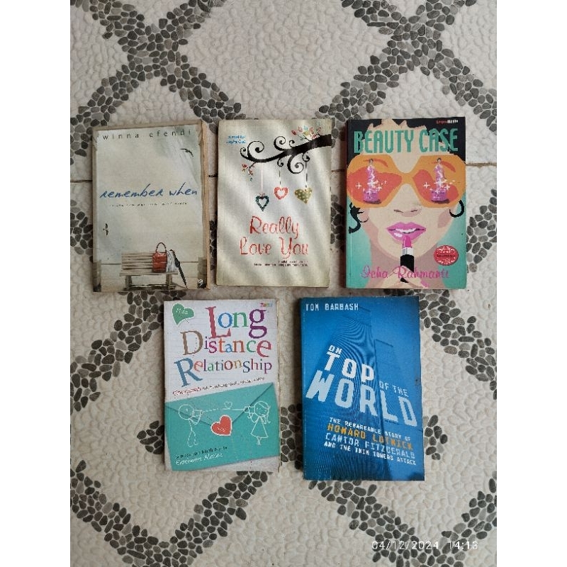 Variasi Novel, Remember When, REALLY LOVE YOU, BEAUTY CASE, LONG DISTANCE RELATIONSHIP, ON TOP OF TH