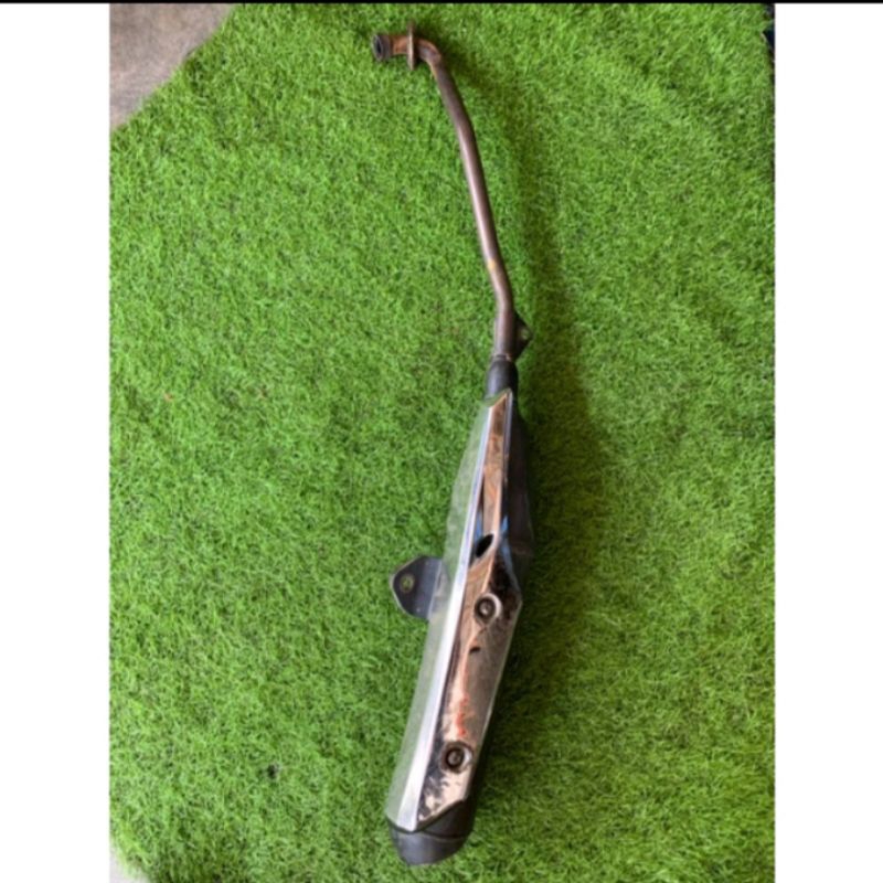 Knalpot Standar Motor Honda Supra X 125 Fi injeksi K41  / Original Copotan