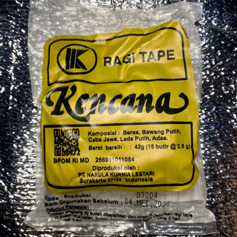 

Ragi Tape Kencana