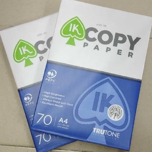 

8rSuper Promo Kertas HVS A4 7gram IK COPY PAPERKertas Fotocopy A4Office Paper Y58