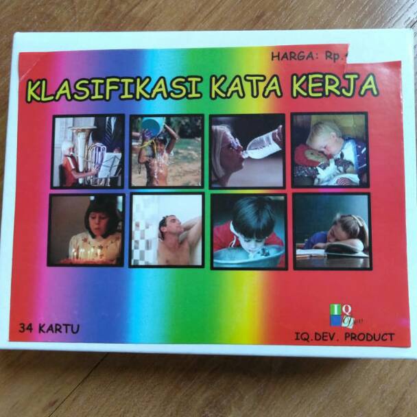

Jual Kartu klasifikasi kata kerja R51