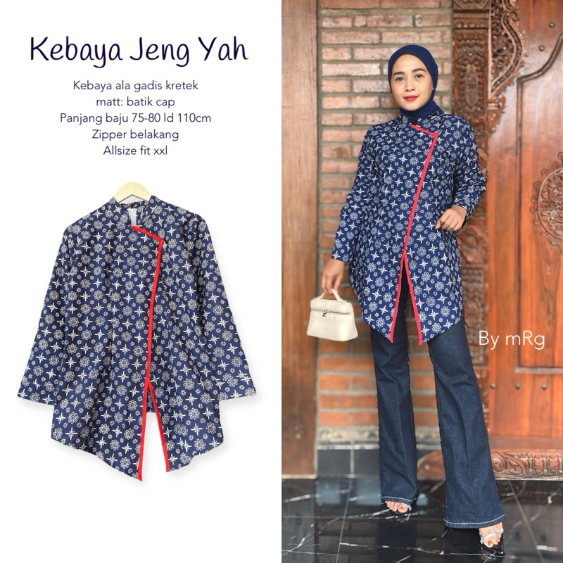KEBAYA JANGGAN JENG YAH KEBAYA JANGGAN KEBAYA JENG YAH KEKINIAN CANTIK KEREN KEBAYA GADIS KRETEK