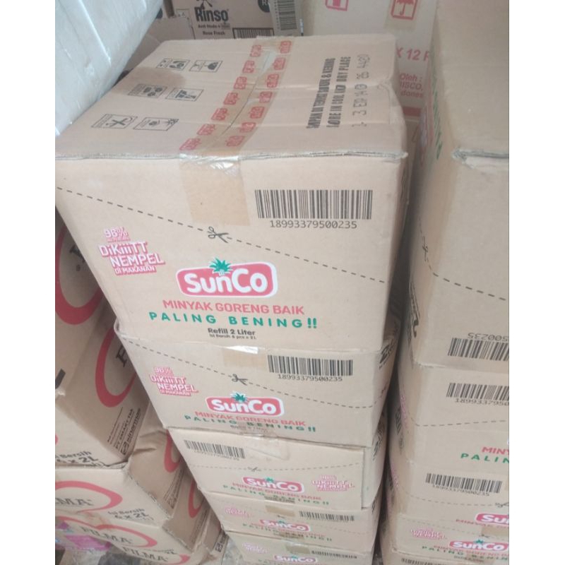

minyak goreng sunco 1 karton promo