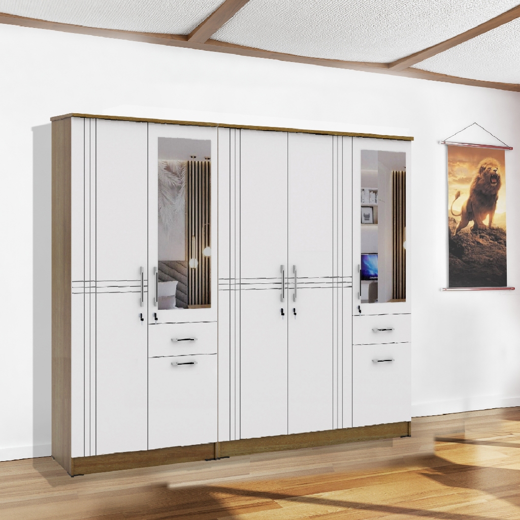 Lemari Pakaian 5 Pintu Minimalis