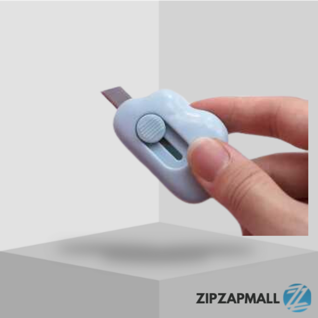

Pisau Cutter Mini Pemotong Kertas/Alat Pemotong Kertas Paket Amplop Super Kecil Tajam Multifungsi Aman