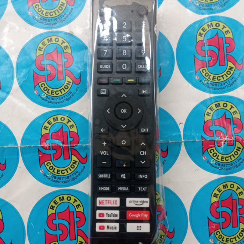 Remote Collection SR Netflix smart hisense