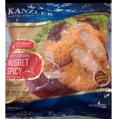 

Kanzler crispy chicken nugget spicy 450 g
