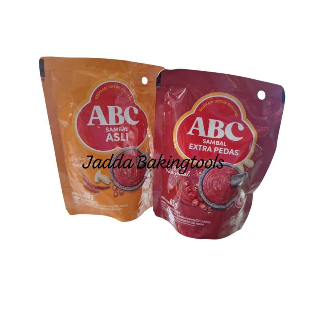 

ABC Saus Sambal 65gr - Saus Sambal Kemasan Pouch