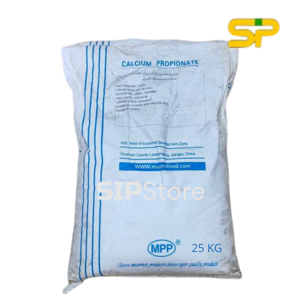 

CALCIUM PROPIONATE POWDER MUPRO PENGAWET MAKANAN FOOD GRADE 20kg & 25kg