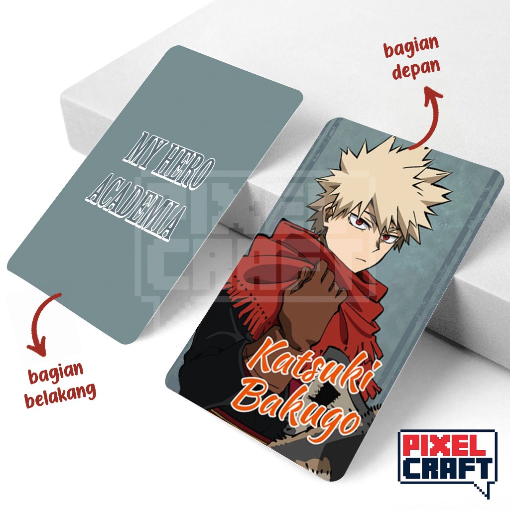 Photocard Karakter Anime BOKU NO HERO ACADEMIA/My Hero Academia (Animal Ver)